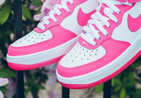 hibbett air force 1 pink